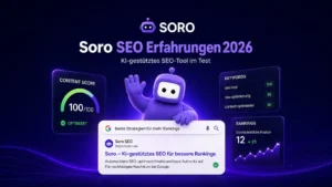 Soro SEO Erfahrungen 2026: Der ehrliche Test des SEO-Autopiloten Soro SEO Erfahrungen 2026 – Test des KI-SEO-Autopiloten