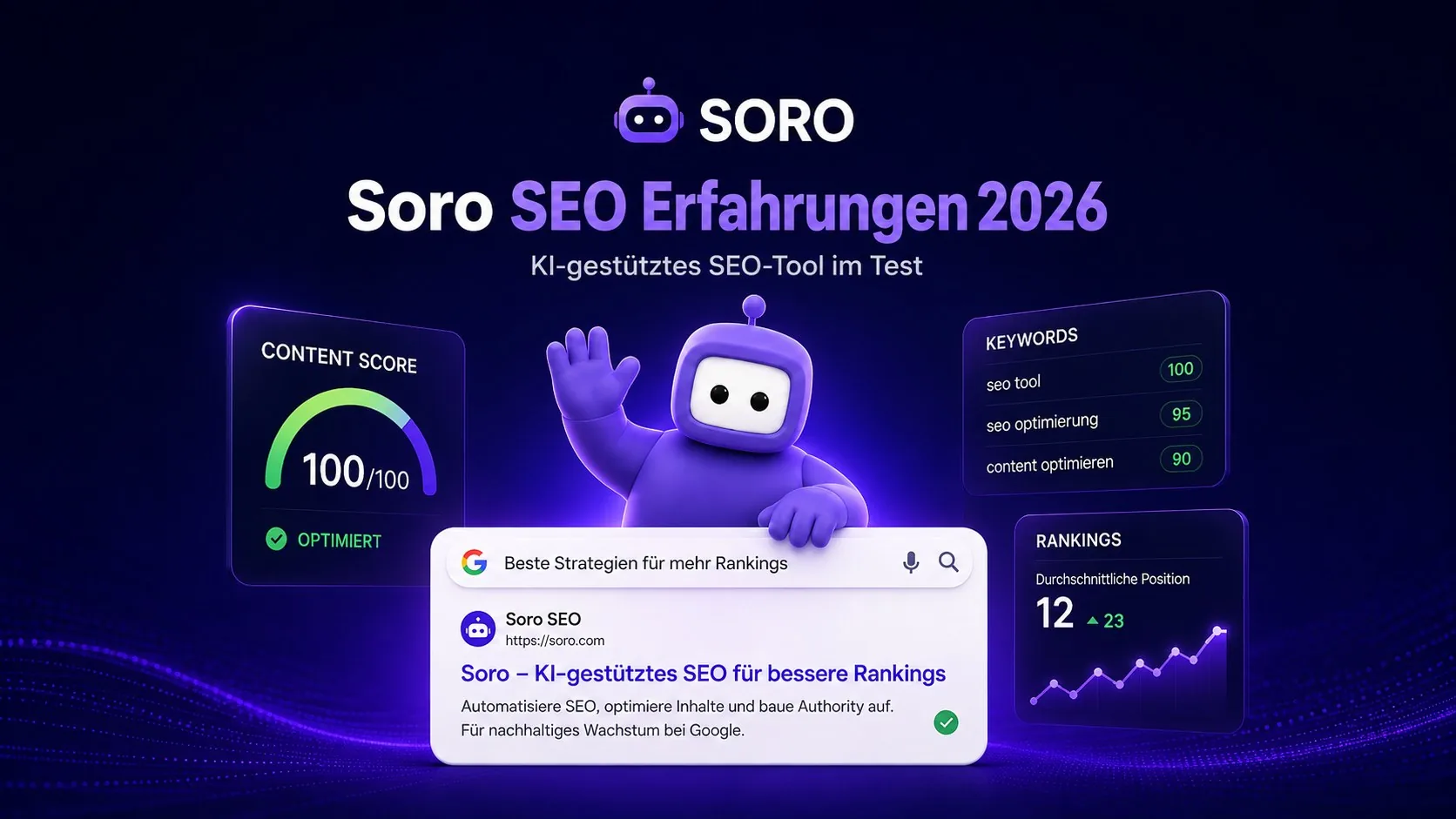 Soro SEO Erfahrungen 2026: Der ehrliche Test des SEO-Autopiloten